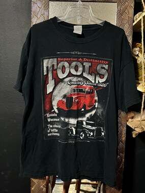 Vintage Snap-on Tools Hot Rod Classic Car Graphic T-Shirt